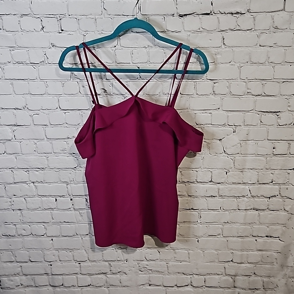 Maurices ruffle strappy top